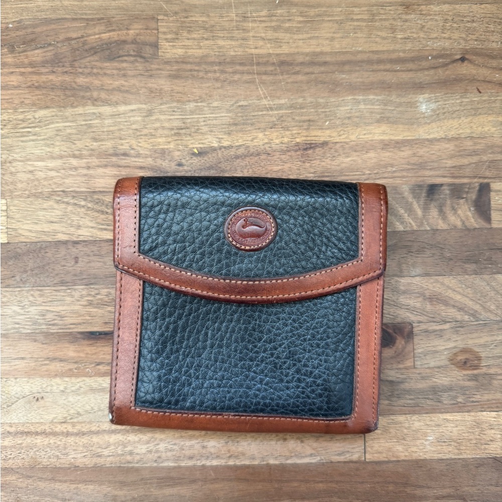 Vintage Dooney and Bourke leather wallet
